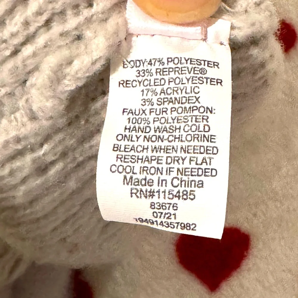 Lauren Conrad beanie sock cap! Gray with pompom on top! New without tags!